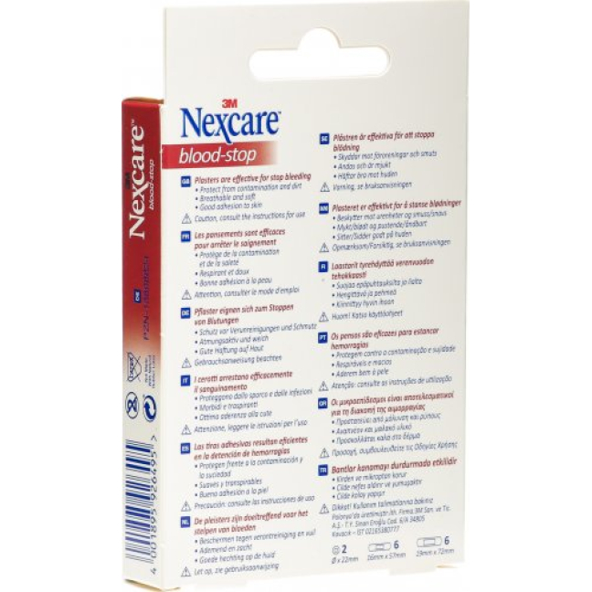 Buy 3M Nexcare Plasters Blood-stop Assorted 14 pcs Online - Beeovita