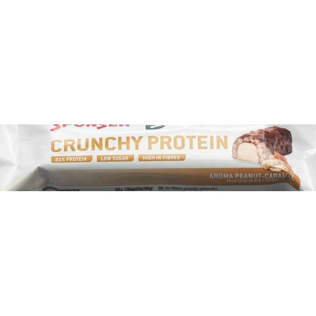 Sponsor Crunchy Protein Bar Peanut Caramel 50 g