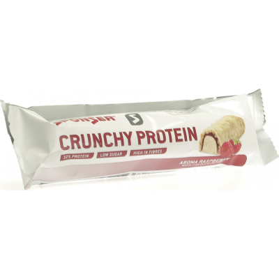 ឧបត្ថម្ភ crunchy protein bar raspberry 50 ក្រាម។