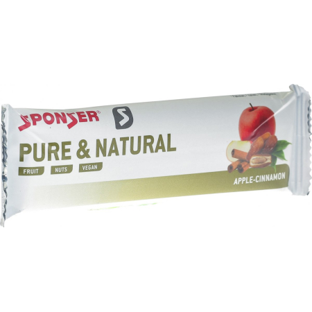 Sponser Pure & Natural Apple Cinnamon Bar 50 g