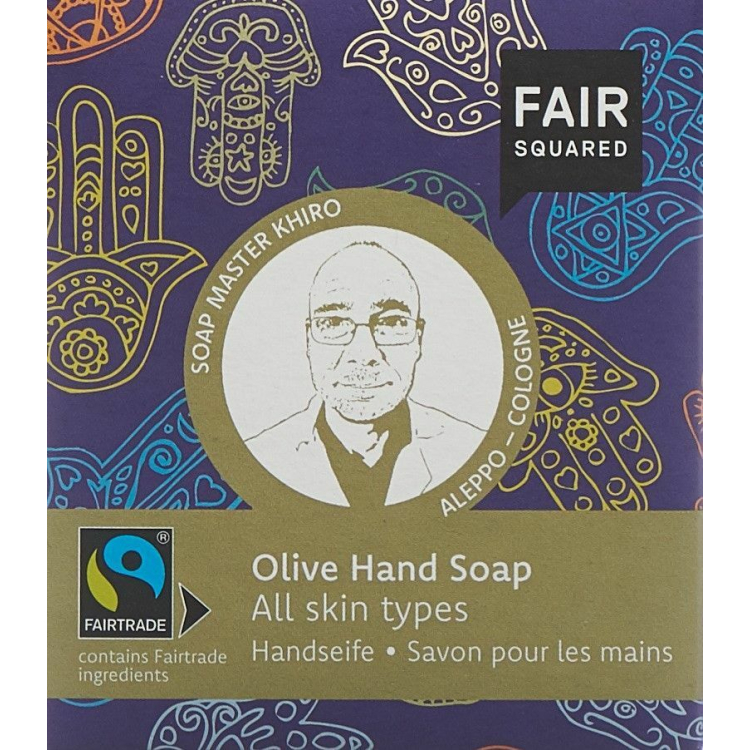 Fair Squared Hand Soap Olive 2 x 80 g