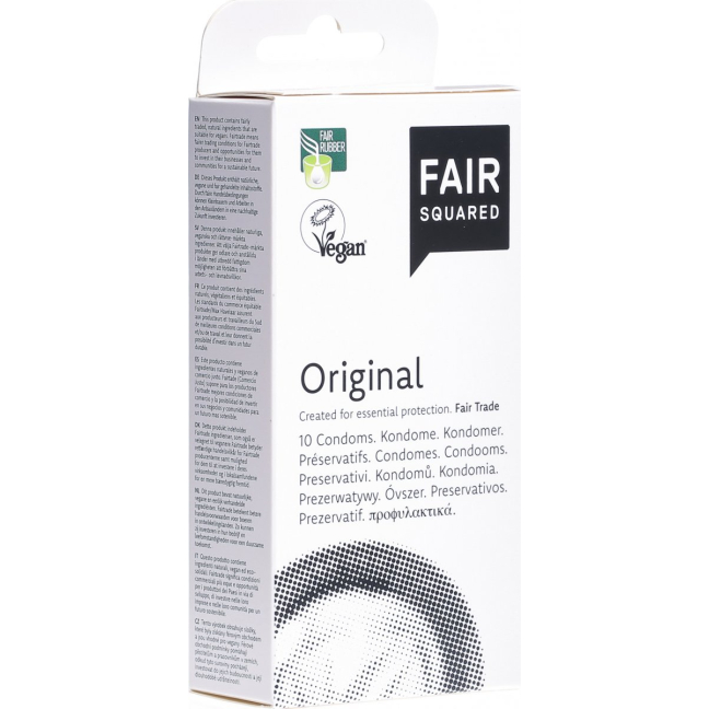 Fair Squared Condom original vegan 10 pcs