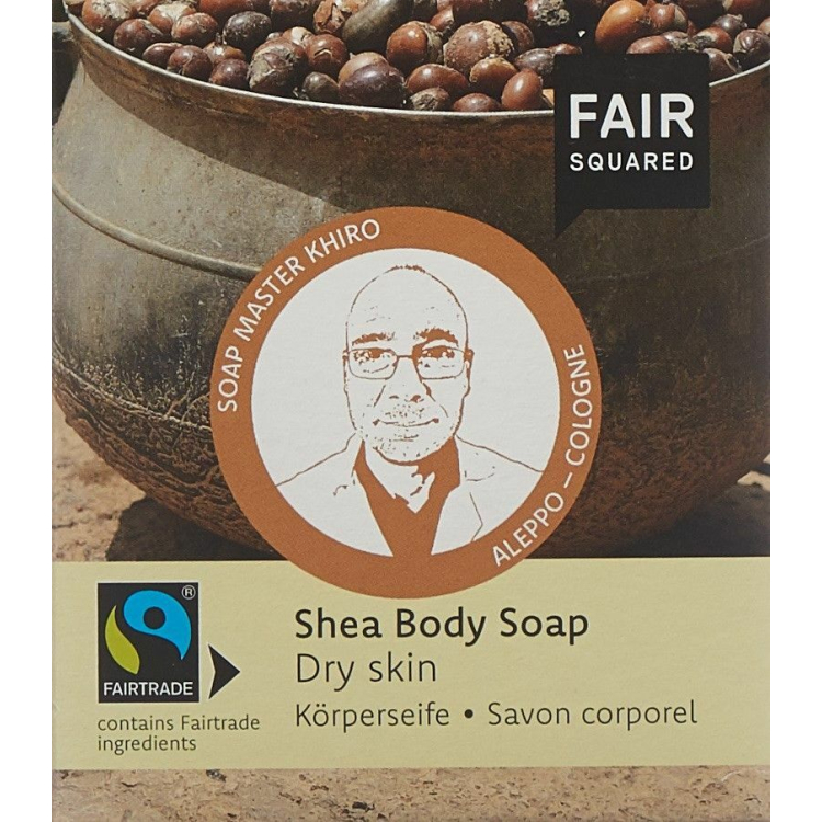 Fair Squared Body Soap Shea Dry Skin 2 x 80 g