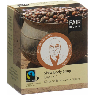 Fair Squared Body Soap Shea Dry Skin 2 x 80 g