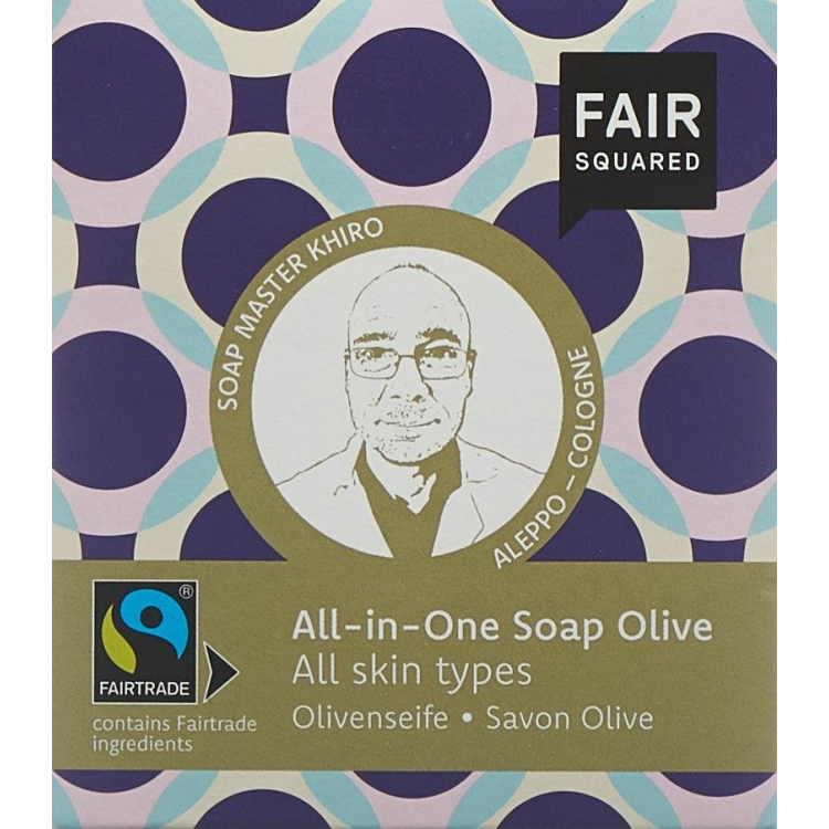 Fair Squared All in One Soap Olive All Skin Types 2 x 80 g