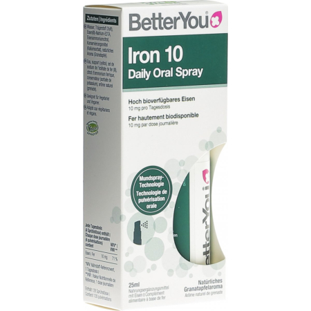 BetterYou Iron10 Daily Oral Spray 25 ml