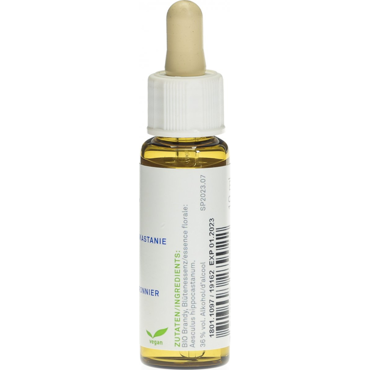 PHYTOMED Bach Flower Remedies No7 Fľaša na púčiky pagaštanu konského 10 ml