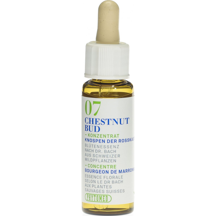 PHYTOMED Bach Bloesem Remedies No7 Paardenkastanje Knoppen Fles 10 ml