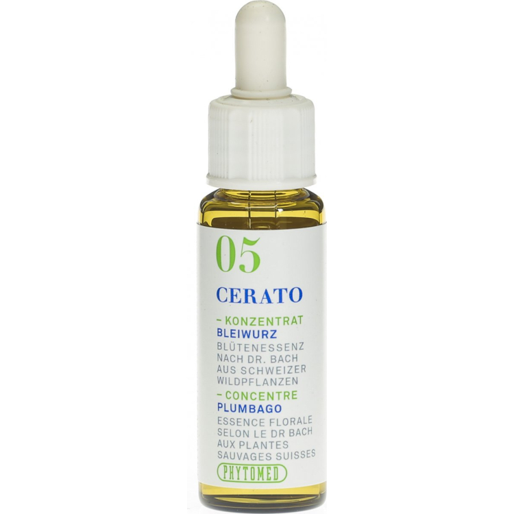 PHYTOMED Bach Flower Remedies No5 Fľaša olovnatého 10 ml