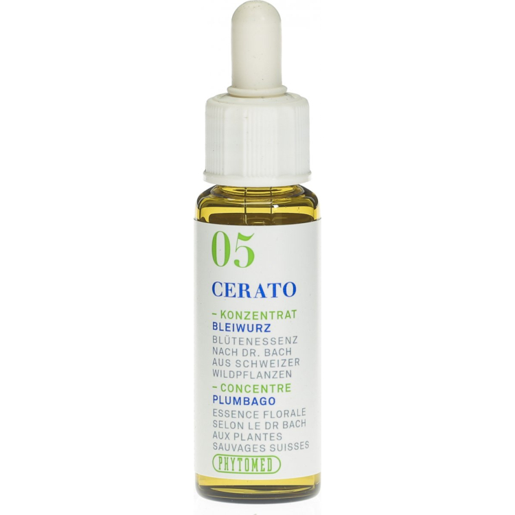 PHYTOMED Bach Flower Remedies No5 Fľaša olovnatého 10 ml