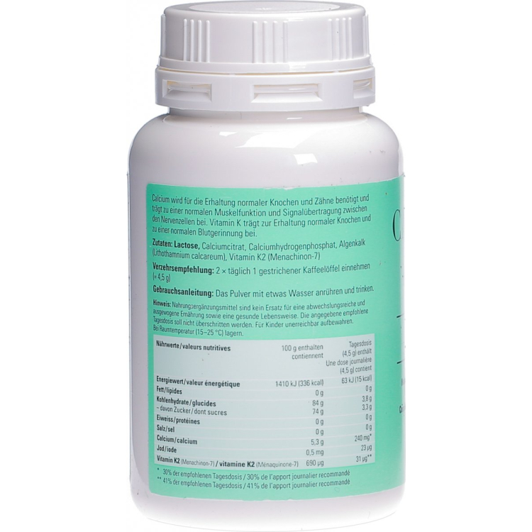 PHYTOMED Infit Calcium + Vitamin K2 Complex 150 ក្រាម។