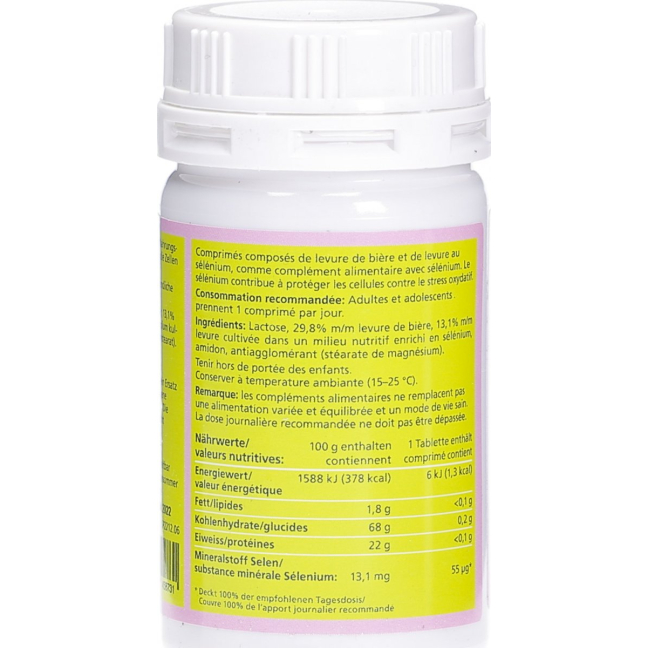 Comprimidos de levedura de selênio PHYTOMED Ds 200 unid.