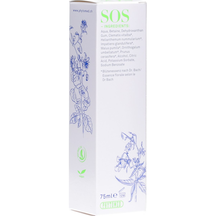 Phytomed Bach Flowers Sos Gel 75 ml