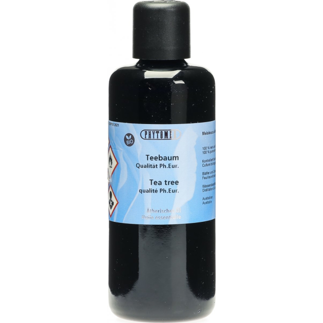 Phytomed tea tree essential oil organic Ph.eur bottle 100 ml