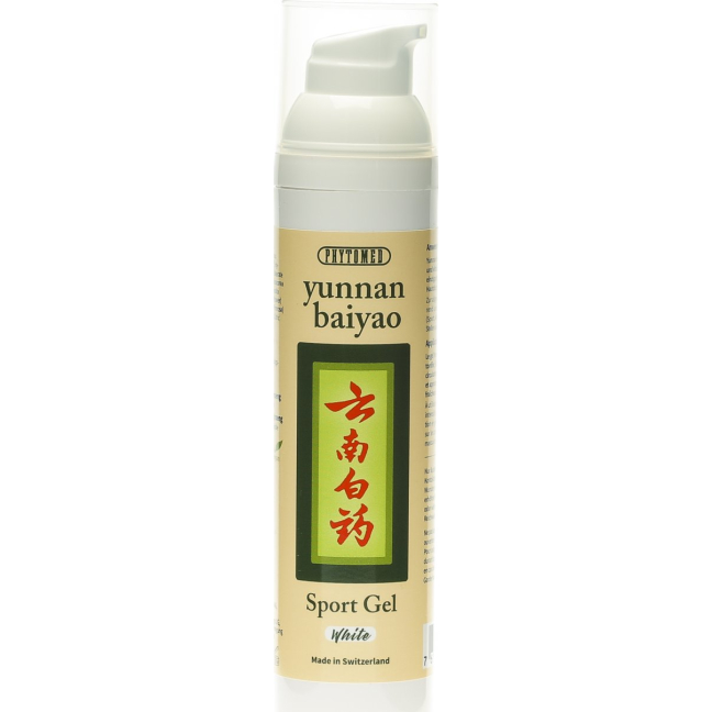 Phytomed Yunnan Baiyao Sport Gel White Dispenser 100 ml