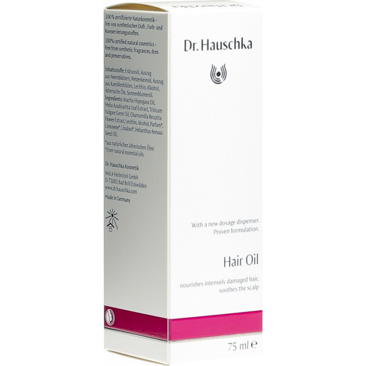 Dr. Hauschka մազերի յուղի շիշ 75մլ