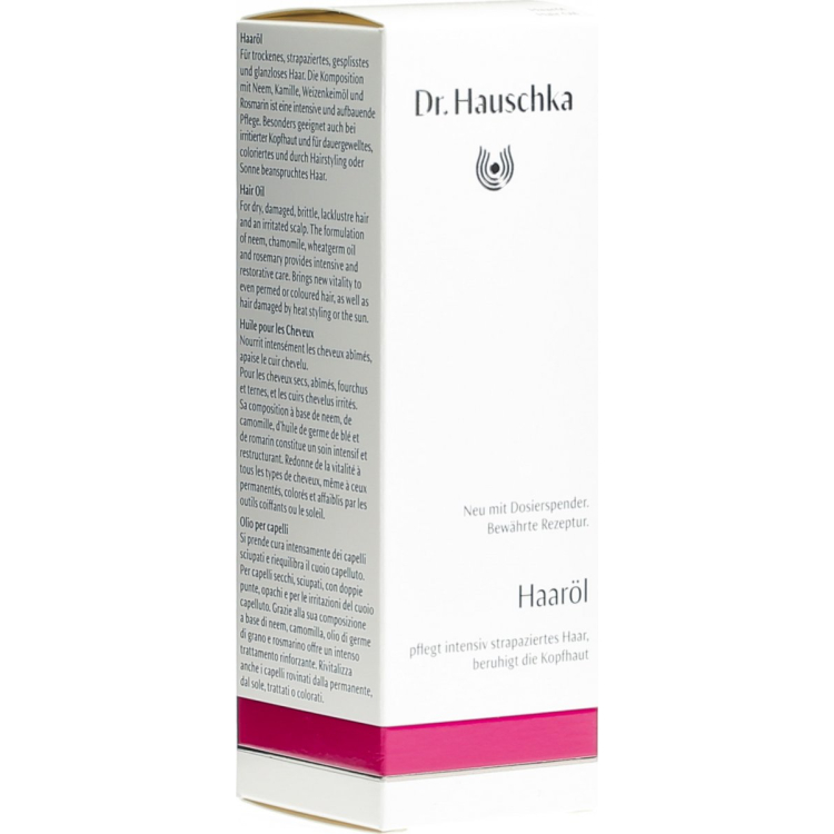 Dr. Hauschka մազերի յուղի շիշ 75մլ