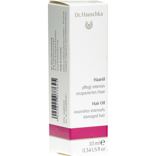 Dr. Hauschka hair oil sample pack 10 ml