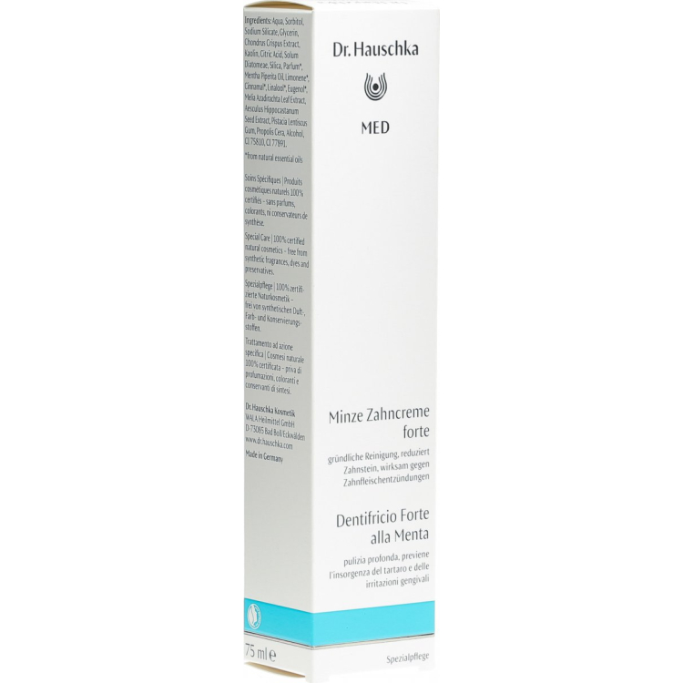 Dr. Hauschka Med Ատամի մածուկ Mint Forte 75 մլ