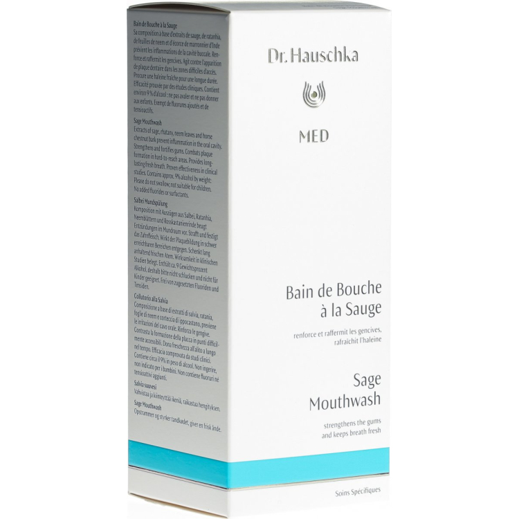 Dr. Hauschka Med מי פה מרווה 300 מ"ל