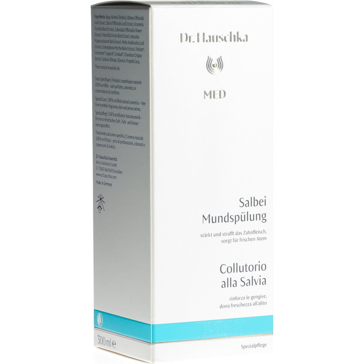 Dr. Hauschka Med מי פה מרווה 300 מ"ל