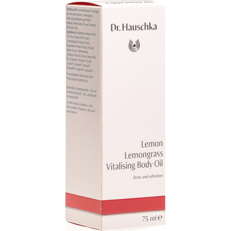 Dr Hauschka Lemon Lemongrass биеийн тос 75 ​​мл