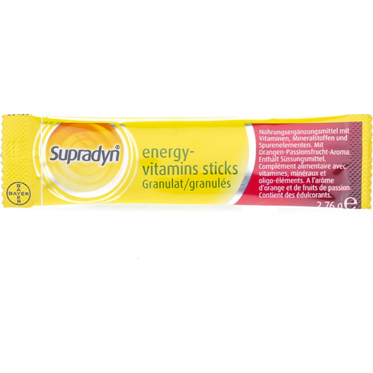 Supradyn Enerji Vitaminləri Qranullar 20 Çubuq