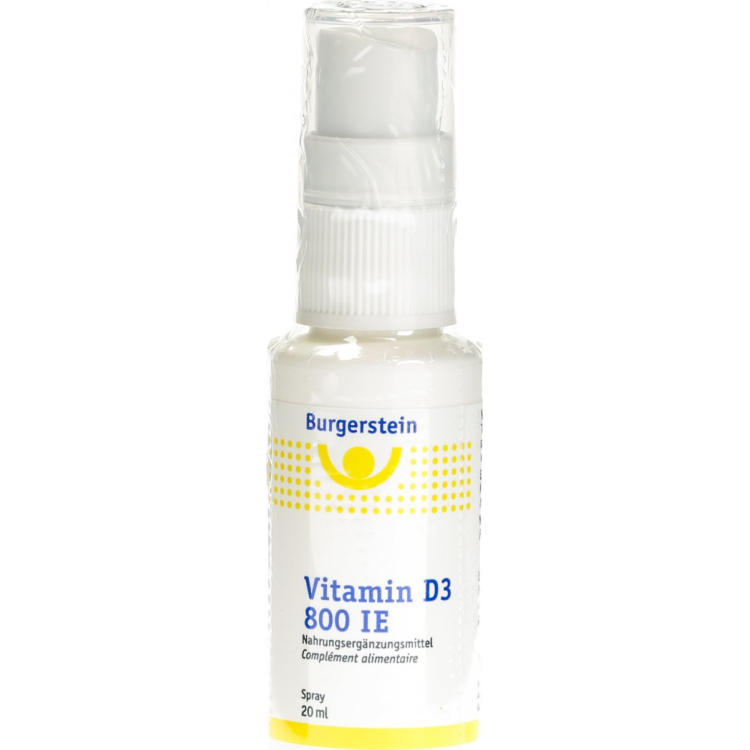 Burgerstein Vitamin D3 800 IU sprayay 20ml