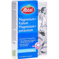 Abtei Magnesium + Kalium Depot Tabl 30 Stk