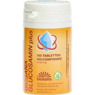 GLUCOSAMINE PLUS Tabl Q10 + ácido fólico 100uds