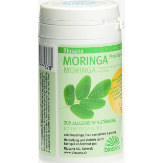 Biosana Moringa leaf powder SPEZ Tabl Ds 120 pcs