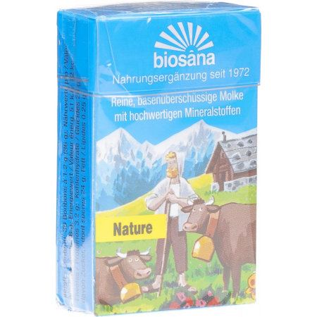 Biosana whey candies natural 30 pcs