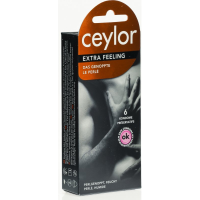 Ceylor extra feeling condoms nubbed 6 stk