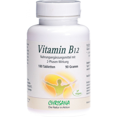 Chrisana Vitamin B12 180 tabletter