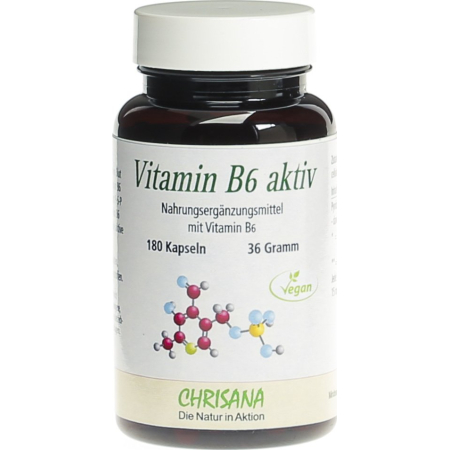 Chrisana Vitamin B6 Active 180 capsules