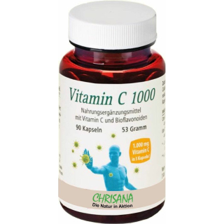 Chrisana Vitamin C 1000 caps Ds 90 pcs