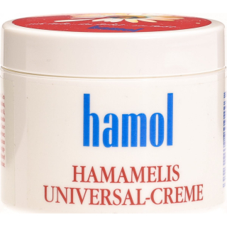 Hamol hamamélis creme vermelho mate lata 100 ml