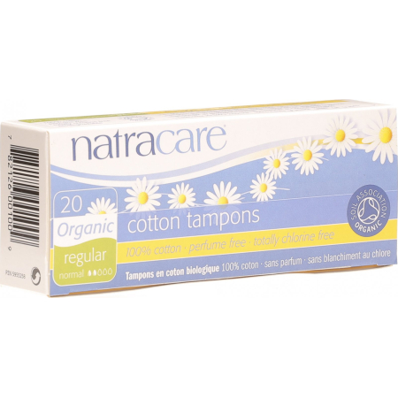 Natracare Normal Tampons - 100% Organic Cotton