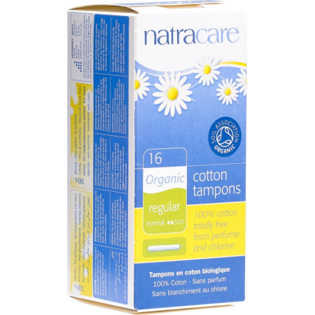 Natracare Normal Tampons with Applicator - 16 Pieces