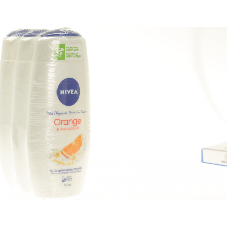 Nivea Cream Shower Care & Orange Happy Time 3 x 250 մլ