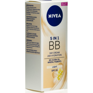 Nivea Face Essentials 5 in 1 BB Cream Light SPF 20 50 ml