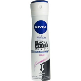 Nivea Deo Invisible for Black & White Spray Clear Female Duo