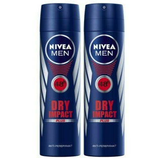 Nivea Male Spray Dry Impact Duo 2 x 150ml