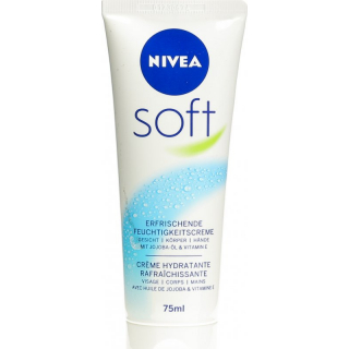 Nivea soft moisturizing cream (new) 75 ml