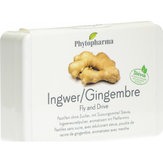 Phytopharma Ginger Fly and Drive Pastilles 40 pcs