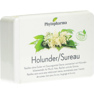 Phytopharma elderflower pastilles 40 pcs