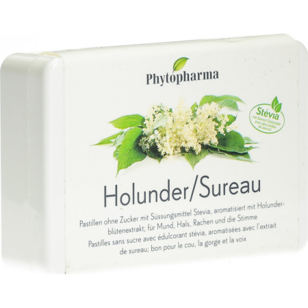 Phytopharma Elderflower 40 pastilli
