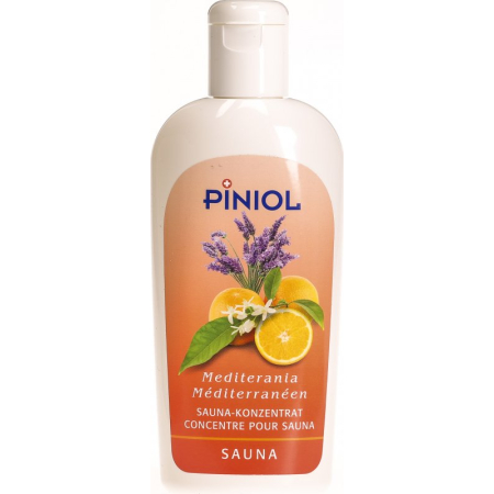 Piniol Sauna Concentraat Mediterania Sinaasappel-Lavendel Fl 250 ml