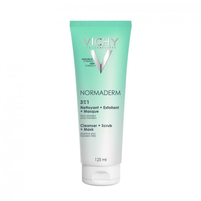 Vichy Normaderm Cleansing 3 в 1 125 мл