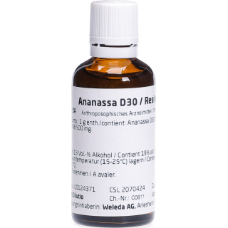 Weleda Ananassa D 30/Resina Laricis D 30 Dil Flacon 50 ml